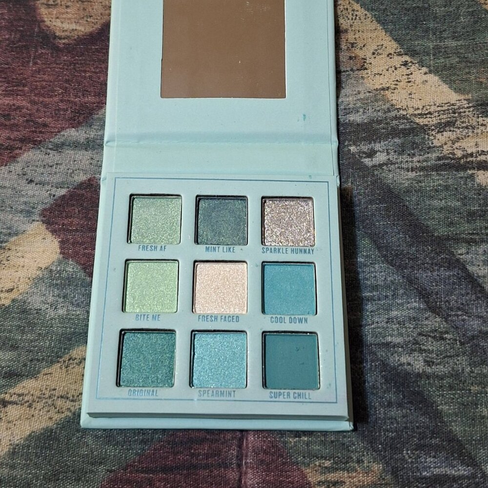 🧊🌿 Makeup Obsession Keep It Fresh Eyeshadow Palette (Swatched, Not Used)